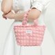 thumbnail image 1 of Bolso de mano para mujer, bolsa de compras suave, para ir de compras al aire libre, viajes, regalo de cumpleaños rosa, 1 of 8