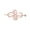 Rose Gold Bow, variant on CXHEGBEJ Geometric Shape Hair Clips for Women Hollow Circle Hair Barrettes Ponytail Hairpin Hairdo Clip Minimalist Hair Accessories Headwear Styling Tool Silver Bow