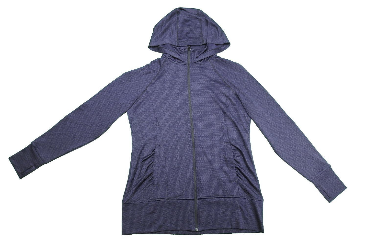 mondetta pleat back zip jacket