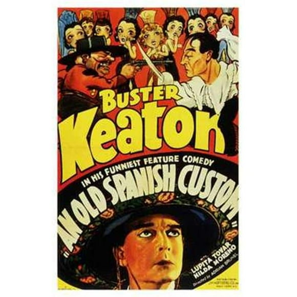 Posterazzi MOV196978 Old Spanish Custom Movie Poster - 11 x 17 in.