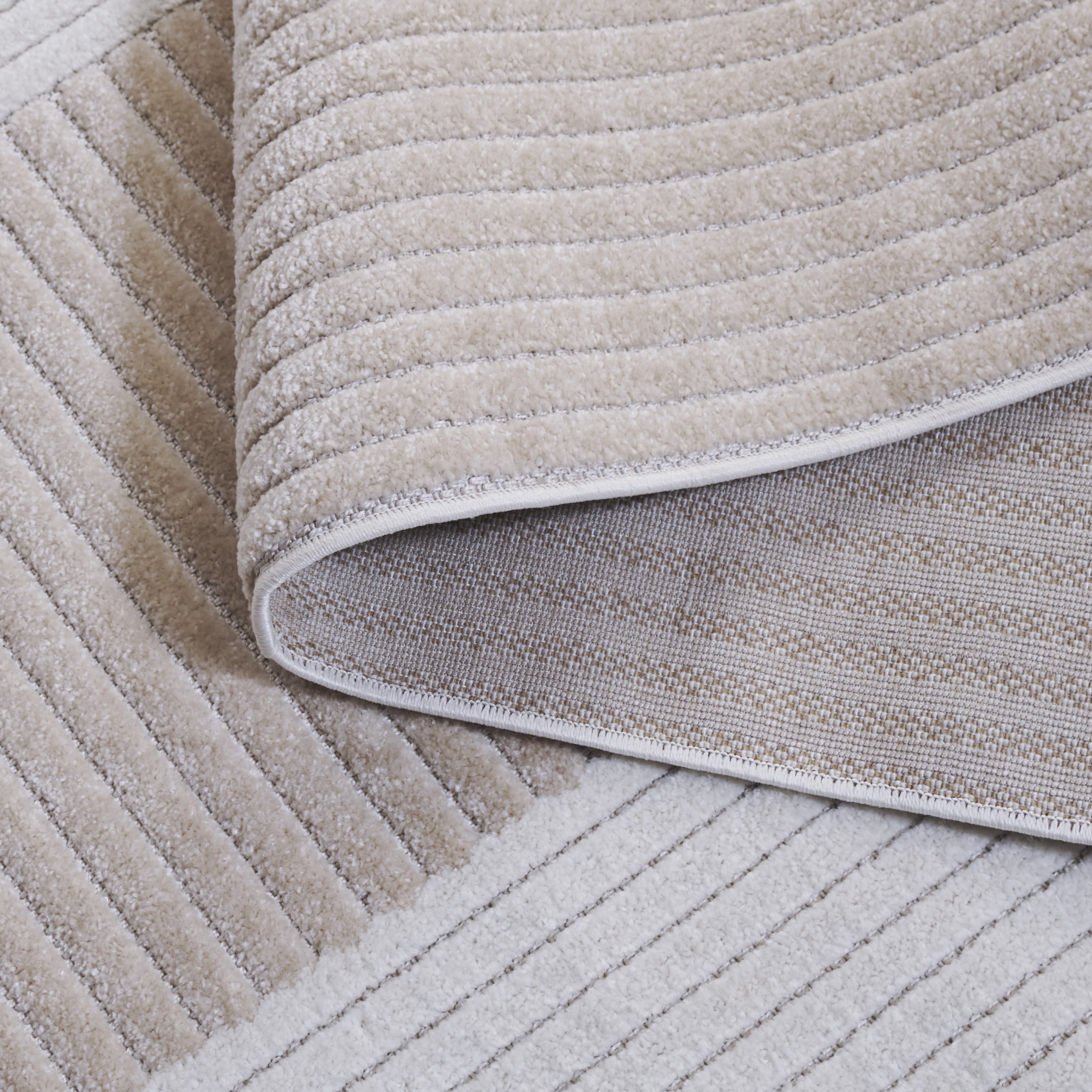 SAFAVIEH Contour Sheeva Geometric Area Rug, Ivory/Beige, 8' x 10'