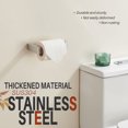 thumbnail image 2 of KOKOSIRI Toilet Paper Holder Brushed Nickel for Kitchen Bathroom Washroom Toilet Tissue Roll Paper Holder Wall Mount Stainless Steel B2009BR, 2 of 7