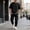 Black, variant on Men's Suiting for Everyday Wear Knit Casual Modern Semi Formal Comfort Stitching for Daily Style