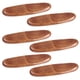 thumbnail image 1 of 6 soportes para palillos de madera natural de estilo japonés, soporte doble para palillos y tenedores (marrón), 1 of 8