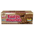 thumbnail image 3 of Little Debbie Fudge Rounds, 2 Big Pack Boxes of Chocolate Sandwich Cookies, 3 of 5