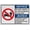 Warning Sign 6, variant on Weatherproof ANSI Electrical Alternative Energy Sign (Standby Generator) - 12×8 Inches, Plastic Warning, Generator Location Safety Decor
