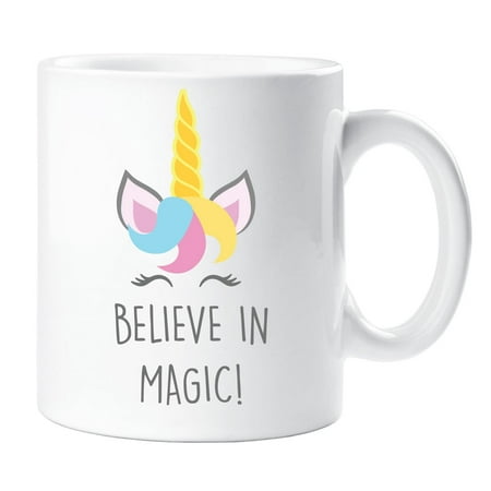 

60 Second Makeover Believe In Magic Unicorn Mug Girls Best Friend Birthday Christmas Daughter