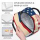 thumbnail image 3 of Balery American Flag Map Bolsa de Almuerzo para Mujeres, Caja de Almuerzo, Bolsa de Almuerzo Pequeña Impermeable, Tote de Almuerzo Reutilizable con Gran Capacidad, 3 of 6