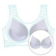 thumbnail image 3 of 1 par de almohadillas para el pecho con inserto de sujetador para mujer, realzadores de copa, ropa interior acolchada con contorno 15x11.5x3.7cm, 3 of 9