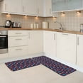 thumbnail image 5 of Yiaed mushroom Skull star Kitchen Rugs Sets of 2 Kitchen Mats Cushioned Anti Fatigue Kitchen Rug Tapetes Para Cocina for Sink,Laundry Room, 5 of 6