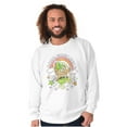 thumbnail image 5 of Woodsy Owl Vintage Love Yourself Sweatshirt for Men or Women Brisco Brands M, 5 of 6