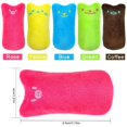 thumbnail image 5 of Catnip juguetes de peluche 10 Uds gato pulgar juguetes de peluche juguetes interactivos para masticar Catnip juguete conjunto juguetes de peluche adecuados para todos los gatos y gatitos esquí esquí Gafas de esquí, 5 of 5