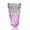 Gradient Pink, variant on Heavy Flower Glass Vase Thickened 3.5lb 9.5inch Sparkle vase Bohemian Style, for Centerpieces,Kitchen,Office, Wedding,Perfect Home Decor Glass Vase