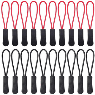 Keyport ParaPull 5-Pack (Black) - Premium Nylon Paracord Zipper Pulls |  Heavy Duty Zipper Pull Replacement for Backpacks, Bags, Boots, Jackets,  Purses