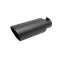 thumbnail image 5 of Gibson Exhaust 500637-B GIB500637-B BLACK CERAMIC DOUBLE WALLED ANGLE EXHAUST TIP, 5 of 5