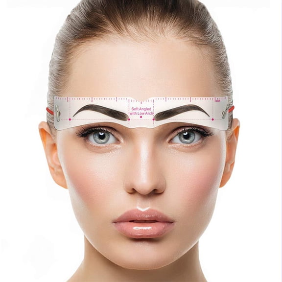 Eyebrow Stencil Eyebrow Shaper Kit, Eyebrow Stencil Reusable with Strap for Salon