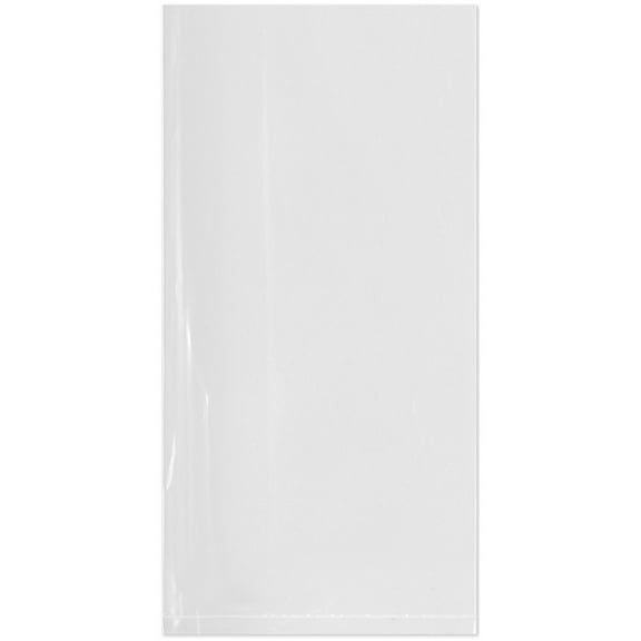 Plymor 8" x 16" (Pack of 100), 3 Mil Flat Open Clear Plastic Poly Bags