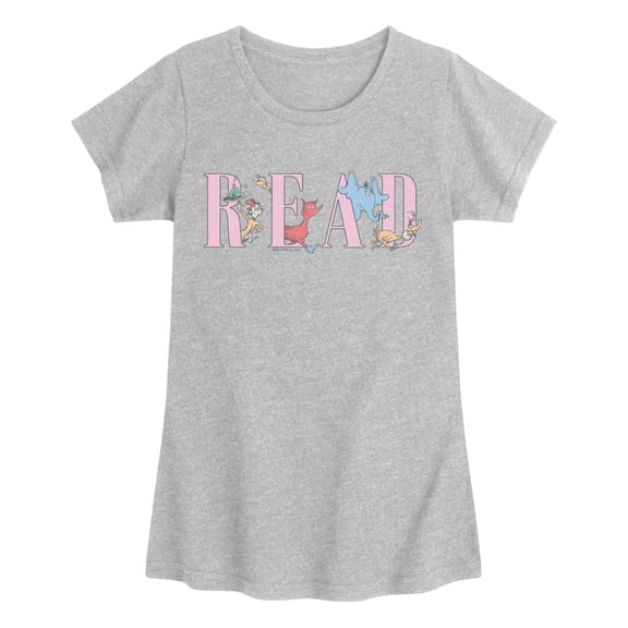 Dr. Seuss - Read Fitted Short Sleeve Graphic T-Shirt