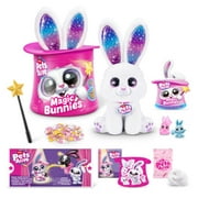 Pets Alive Magic Bunnies Electronic Robot Toy, Light up Interactive Unboxing Plush Toy by ZURU