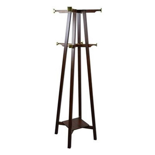 Proman Products CT17029 Santa Fe Coat Rack - Walnut, Medium