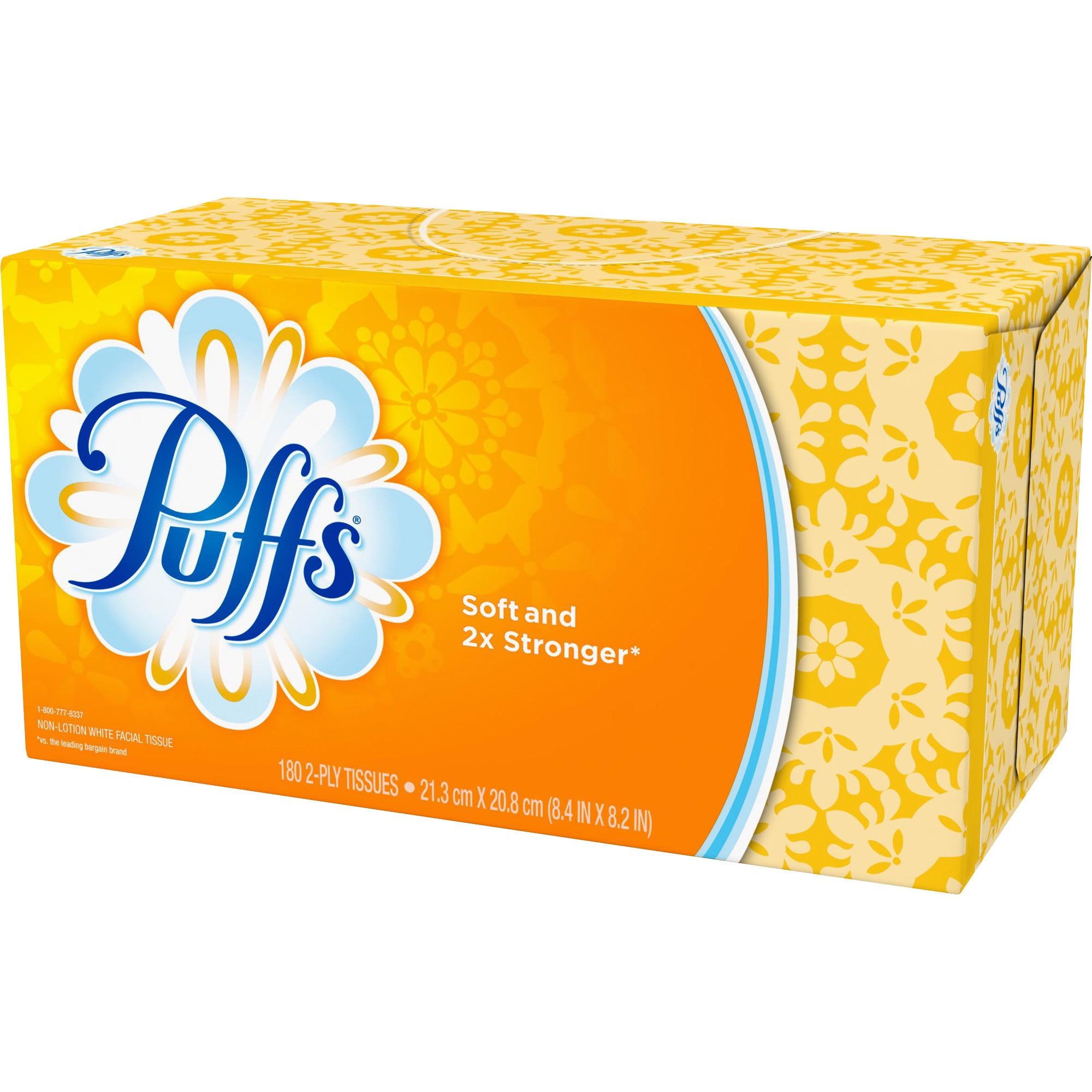 Puffs Basic Tissues White 180 Sheets 24 Pack Walmart Com