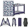 thumbnail image 5 of Dream On Me Lilly Deluxe Playard with Full bassinet, Changing Tray and Infant Bassinet, Floral Bloom, 5 of 30