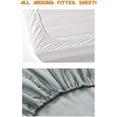 thumbnail image 3 of 6 pc Sheet set Deep Pocket Up to 16" King Gold, 3 of 5