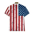 thumbnail image 2 of Men’s American Flag Polo Patriotic Shirt 4th of July USA Flag T-Shirt Independence Day Shirts Patriotic Tees Top Golf Tee Multicolor XL, 2 of 6