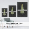 thumbnail image 4 of Christmas Glow Collection F - Framed Gallery Wrapped Holiday Canvas - 27 x 41 - Black Frame, 4 of 8