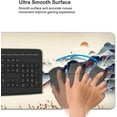 thumbnail image 6 of Extended Gaming Mouse Pad Large Size 31.5x11.8 inches Nonslip Rubber Base Desk Mat Stitched Edges Mousepad, Mountains, 6 of 6