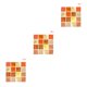thumbnail image 3 of Yuarrent Etiqueta engomada de la pared de los azulejos de mosaico de la simulación 30Pcs para la cocina Type1 NO1, 3 of 6