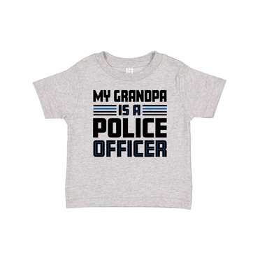 Inktastic My Grandpa is a Police Officer Boys or Girls Baby T-Shirt
