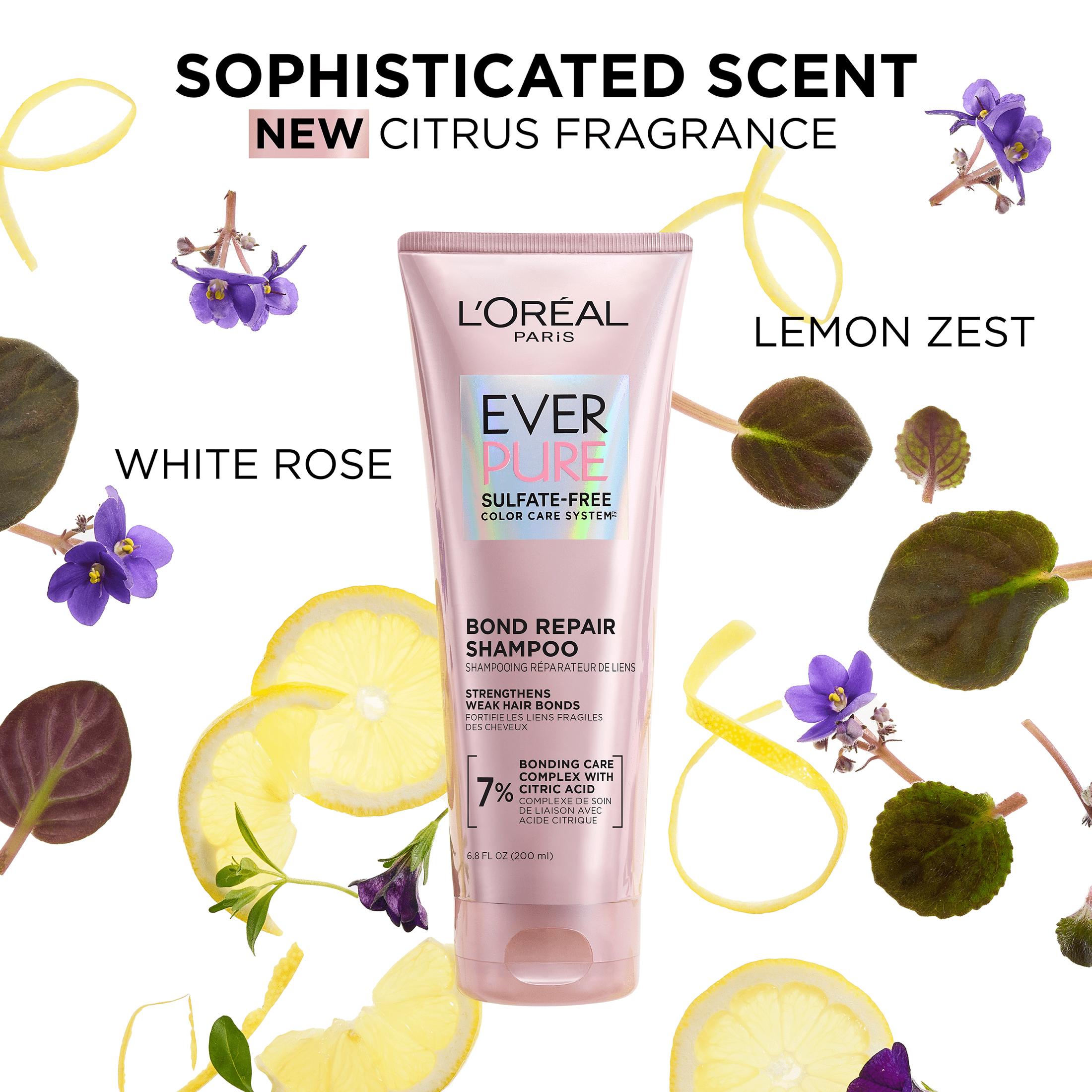 LOreal Pairs EverPure Bond Sulfate Free Strengthening Split End Repair Conditioner, Damaged Hair 6.(图5)