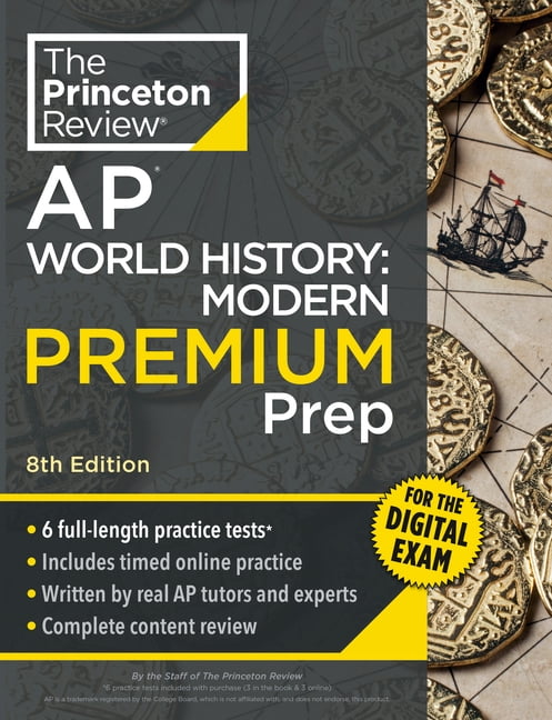 Barron's AP Prep AP World History: Modern Premium, 2027: Prep Book