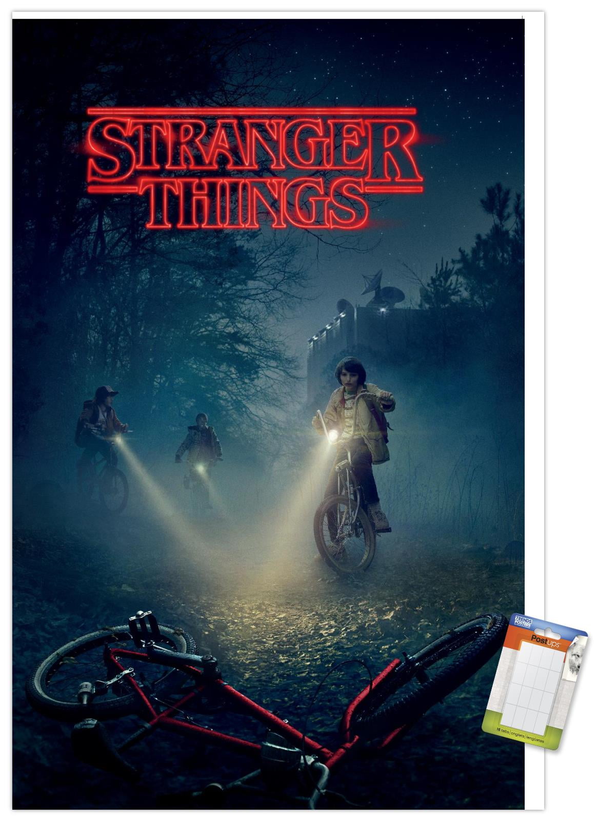 Netflix Stranger Things - Bikes Wall Poster, 22.375
