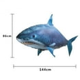 thumbnail image 3 of DESAFIONA Air Shark - The Remote Controlled Fish Blimp ABS, 59.84" x 23.62" x 39.37", 3 of 6