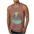 thumbnail image 2 of ZRGHAOYLQ Hawaiian Sleeveless Tank Tops Mens Big and Tall Cotton Tank Top Beach Palm Tree Graphic Tees Loose Fit Crewneck Clothes, 2 of 5