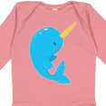 thumbnail image 4 of Inktastic Narwhal Boys or Girls Long Sleeve Baby Bodysuit, 4 of 5