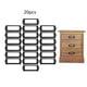 thumbnail image 4 of Portaetiquetas de 20 piezas Macarena Portaetiquetas Negro, 4 of 8