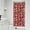 Red Christmas Decoration, variant on Red and Black Christmas Plaid Pattern Shower Curtain 36"x72" ,Bathroom Decorative Shower Curtains Set with 12 Hooks,Modern Waterproof Washable Shower Curtain