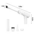 thumbnail image 3 of Kbndieu Mini Vacuum Multifunctional Powerful Blowing Home Handheld Blowing Vacuum Cleaner,, USB Charging, for Car Cleaning Home Essentials, 3 of 7