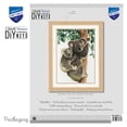 thumbnail image 4 of Vervaco Counted Cross Stitch Kit 10.8"X15.2"-Koala With Baby (14 Count), 4 of 8