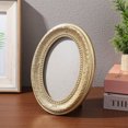 thumbnail image 1 of LITINKIMI Floating Picture Frame Oval Frame Golden Resin For Bedroom Decor 1Pcs, 1 of 6