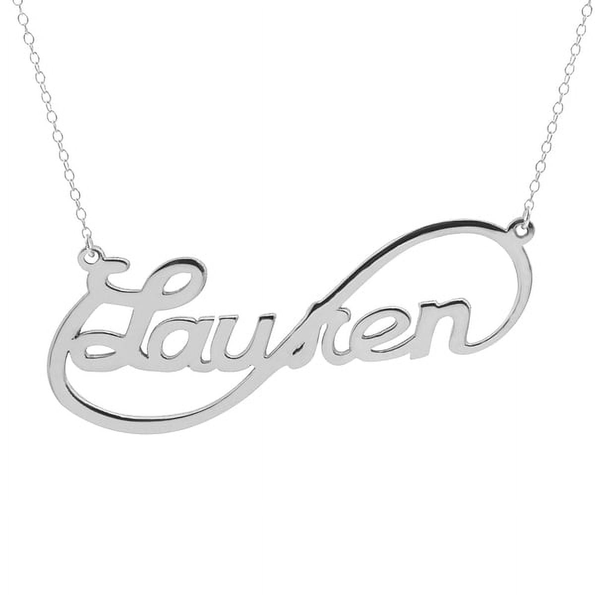Personalized Infinity Name Necklace