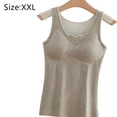 thumbnail image 2 of Camisas térmicas sin mangas para mujer Chaleco de cuello con sujetador incorporado ropa interior térmica camiseta sin mangas térmica, 2 of 6