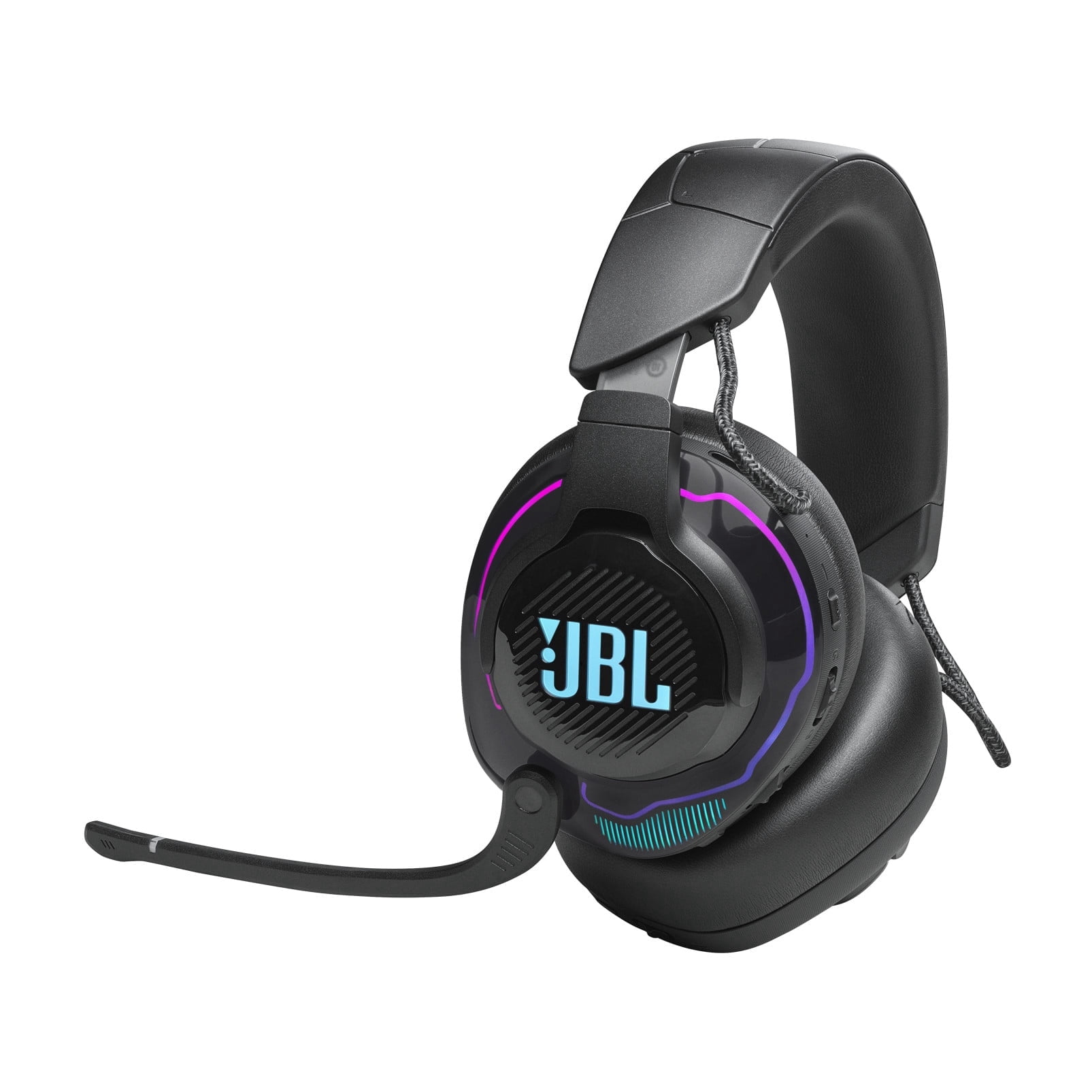 Open Box JBL Quantum 910X Wireless - Wireless over-ear performance gaming headset with head tracking-enhanced, Active Noise Cancelling and Bluetooth - Black