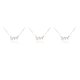 thumbnail image 2 of Sonducket Ins Constellations Theme Amistad Collar Rhinestone Delicado Colgante para Lover Festival Gifts Sagittarius Silver Type1 NO1 Sonducket CBP222212, 2 of 6