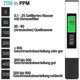 thumbnail image 4 of 3-in-1 TDS Meter - Digital Water Quality Tester and EC and Temperature Meter Measuring Range 0-9999ppm for Water, Plants, Drinking Water, Aquariums, 4 of 5