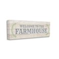thumbnail image 2 of Stupell Industries Welcome To The Farmhouse Phrase Country Plank Pattern, 30 x 13,Design by CAD Designs, 2 of 5