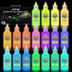 thumbnail image 1 of Pintura ARTME que brilla en la oscuridad, 18 colores brillantes, 22 ml, luz negra, 1 of 7